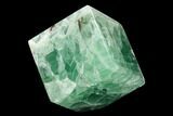 Polished Green Fluorite Cube - Mexico #153399-1